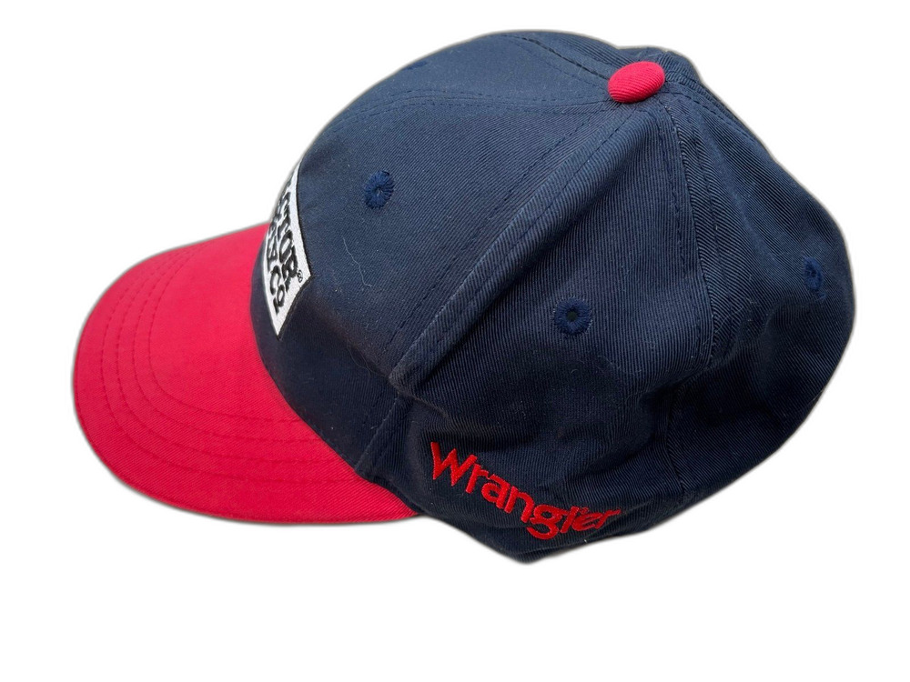 BNWOT Mens Womens Tractor Supply Trucker Hat Blue Red Brimmed Cap - Picture 3 of 4